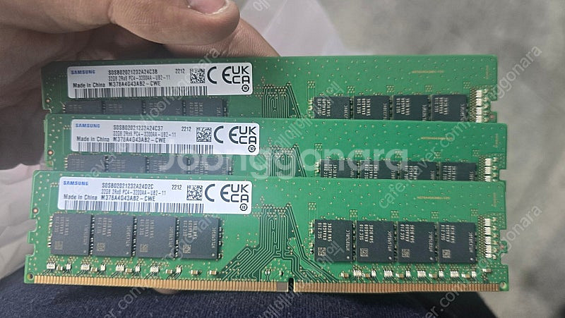 급처)DDR4 32GB RAM 3개 일괄판매합니다.--0