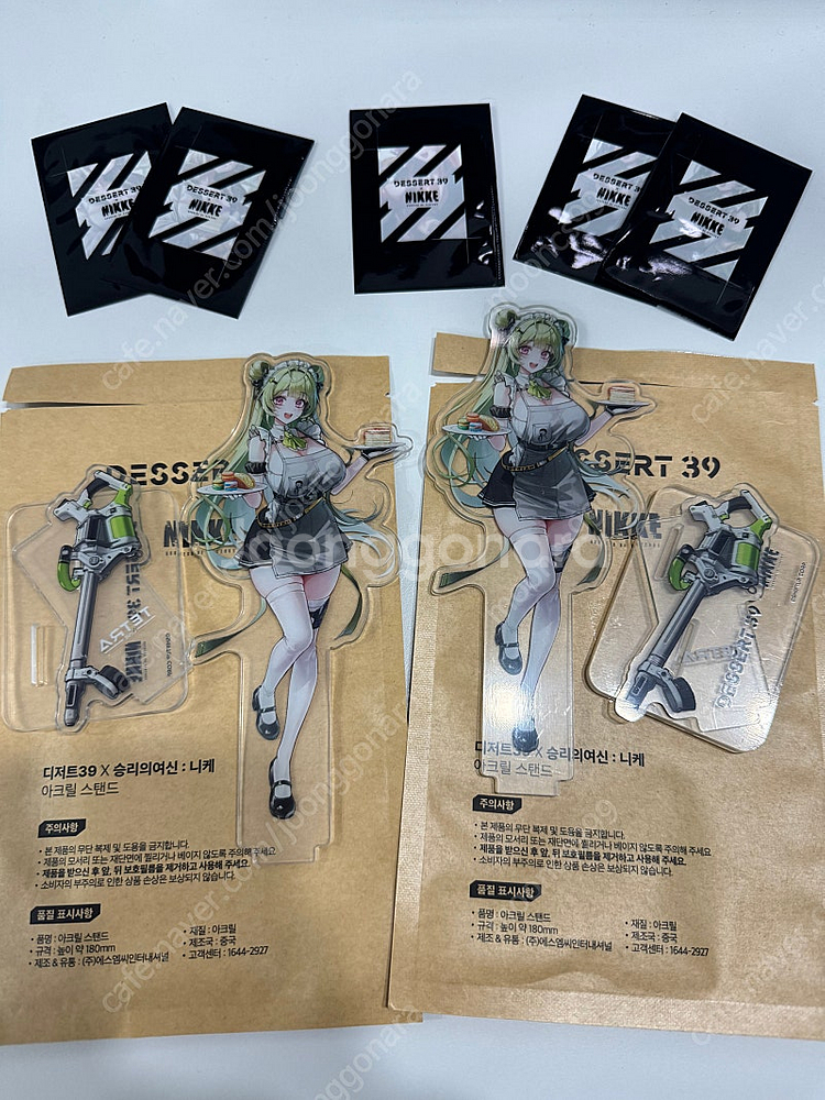 니케 디저트39 포카 아크릴 7개 일괄 3.5--0