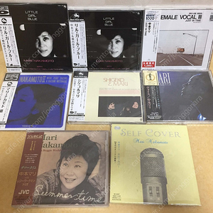 CD ; mari nakamoto 나카모토 마리 시디 음반 8장 판매 여성 재즈 보컬 음반 jazz vocal