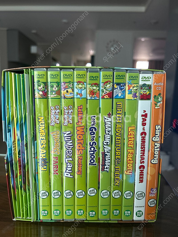 새상품수준)립프로그 dvd 풀세트 택포4만5천--0