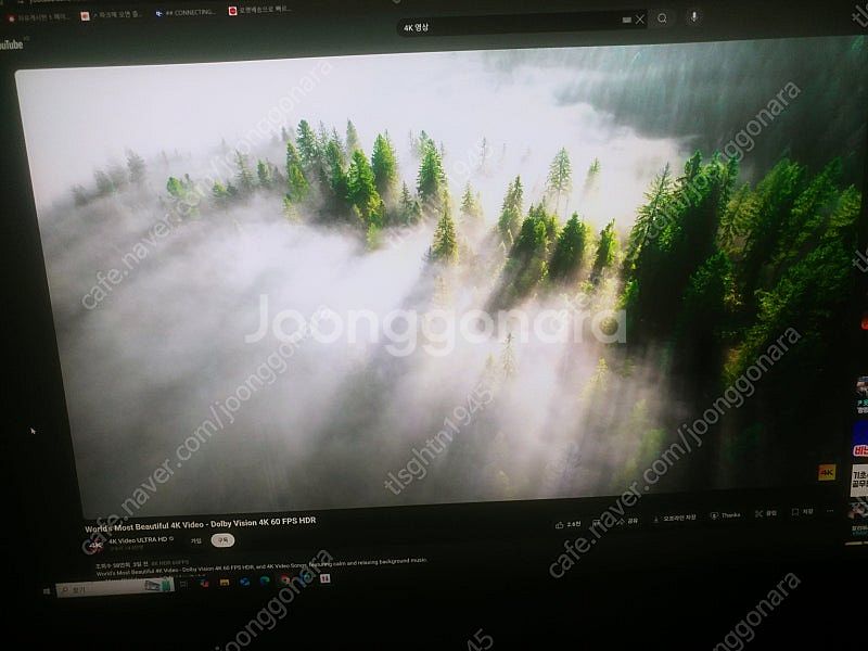 뷰싱크 32인치 60hz 모니터 팝니다.--4