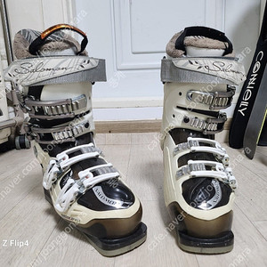 여성용 스키브츠 살로몬 90, 230