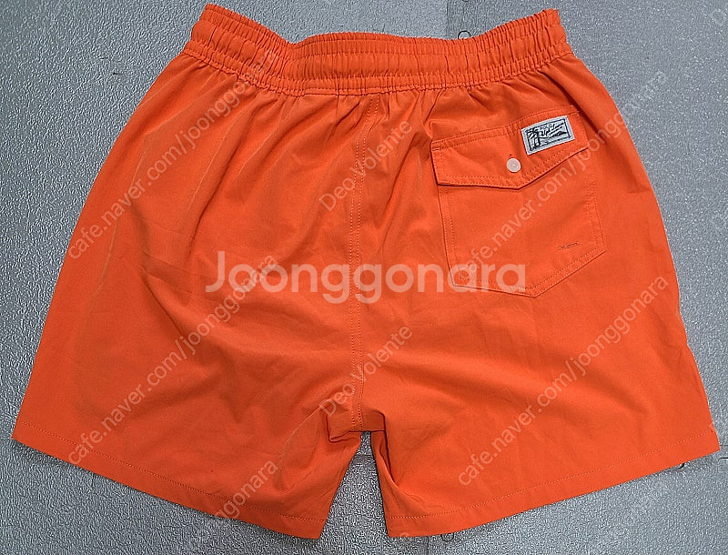 폴로 스윔팬츠 베어 곰돌이 오렌지--8