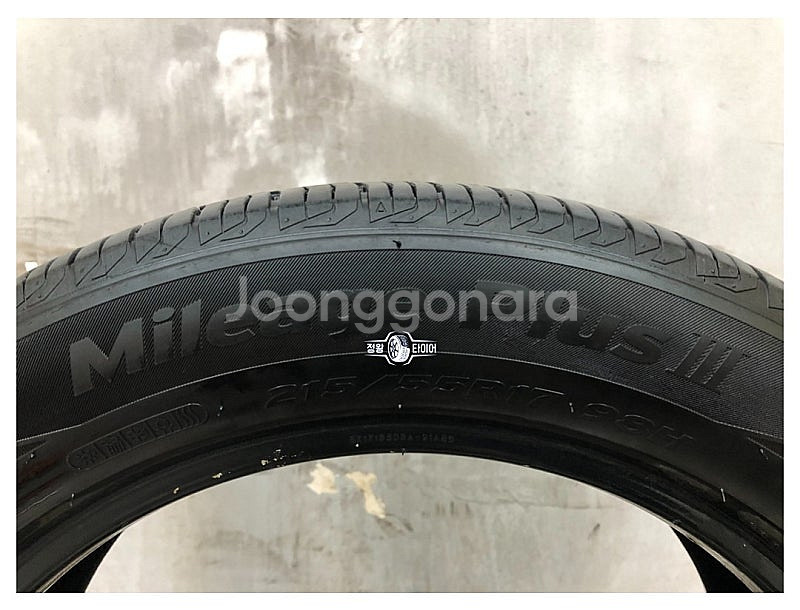 중고타이어 한국타이어 마일리지플러스3 215/55R17...--3