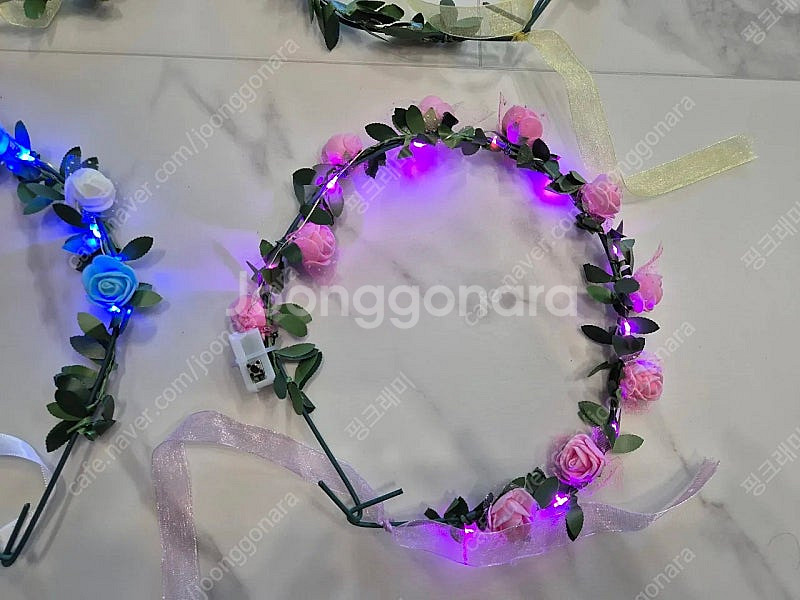 LED 화관 머리띠 파티용품 일괄(새상품)--1