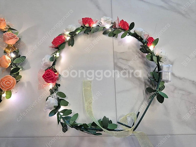 LED 화관 머리띠 파티용품 일괄(새상품)--2