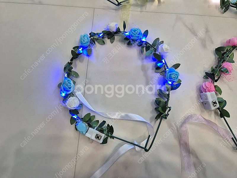 LED 화관 머리띠 파티용품 일괄(새상품)--4