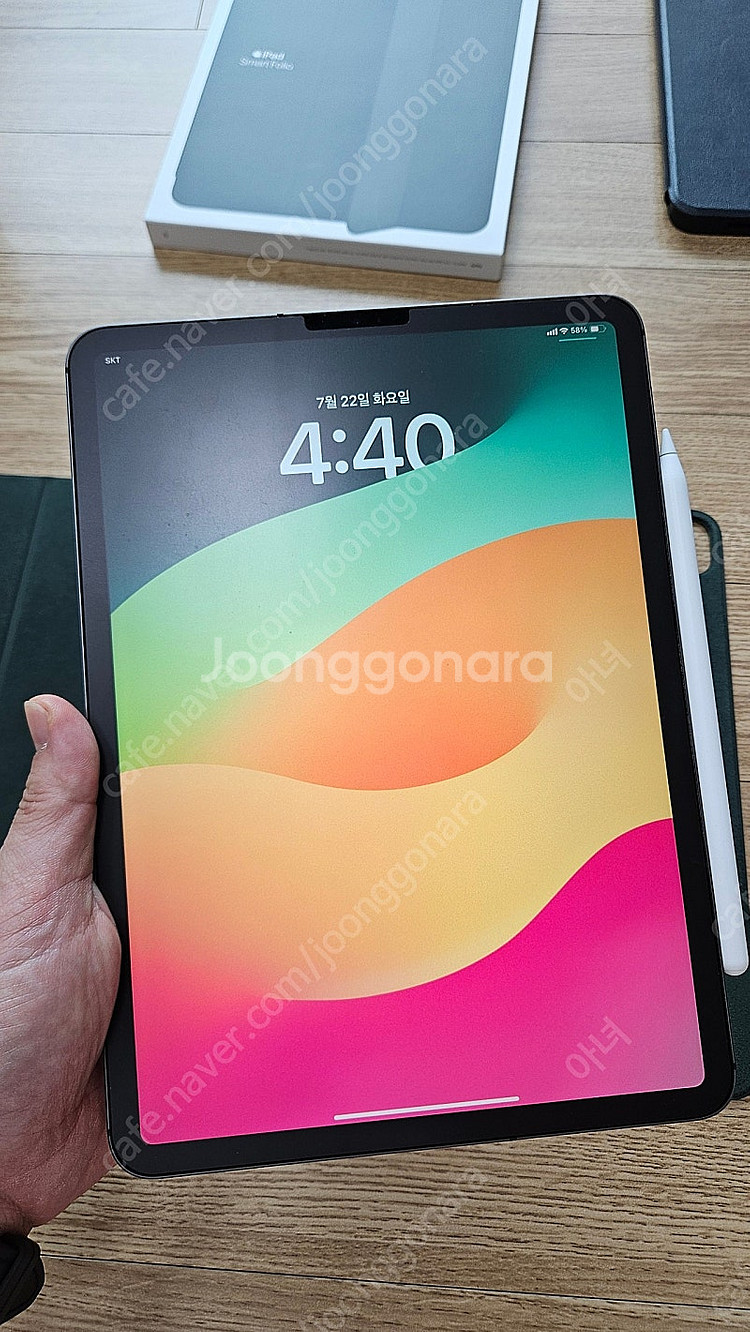 iPad Pro 11 2세대 128GB 셀룰러+애플펜슬...--0