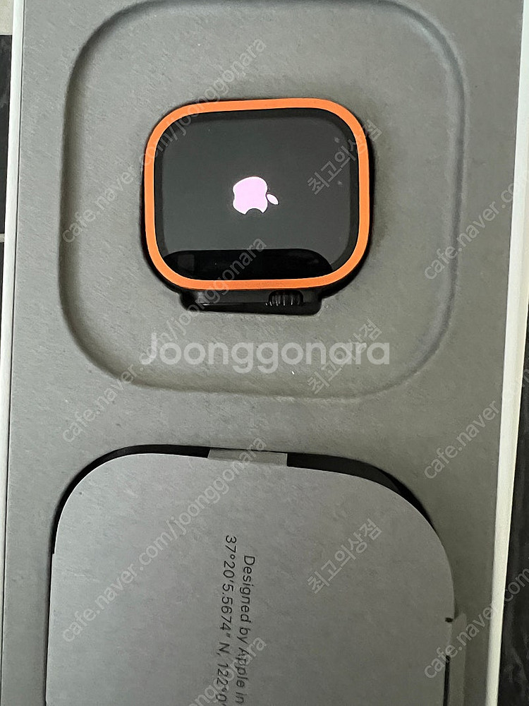 애케플 가입 애플워치 울트라2 블랙티타늄, 오션밴드 블...--4