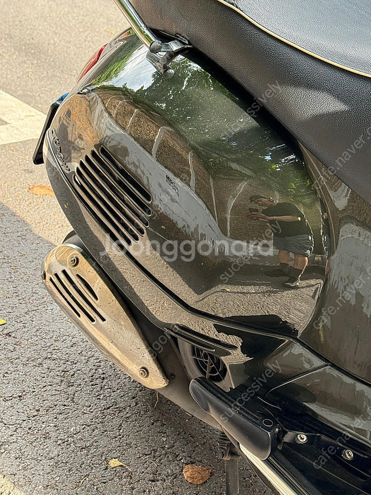 베스파 15년식 gts125 3v 딥그린 판매합니다.--3