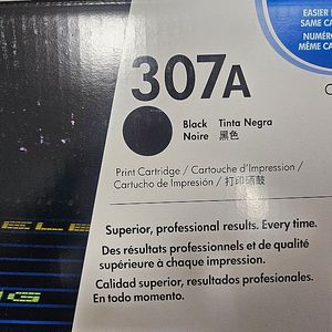 HP 정품토너 CE740A 307A 블랙