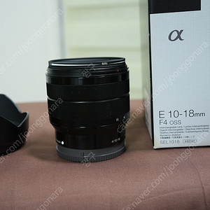 소니 sel1018 f4 e마운트 렌즈