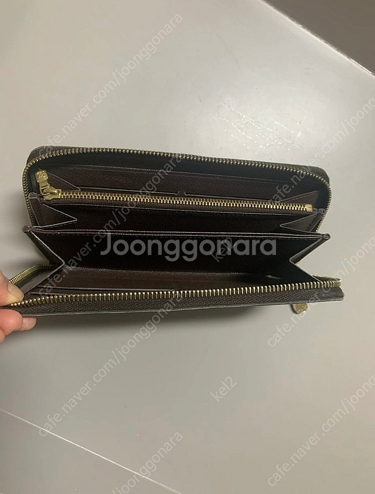 루이비통 지갑 장지갑 지피 월릿 다미에 에벤--4