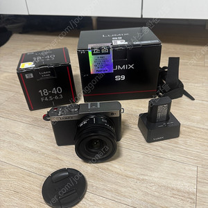 파나소닉 루믹스 S9 18-40mm 충전기, 추가배터리