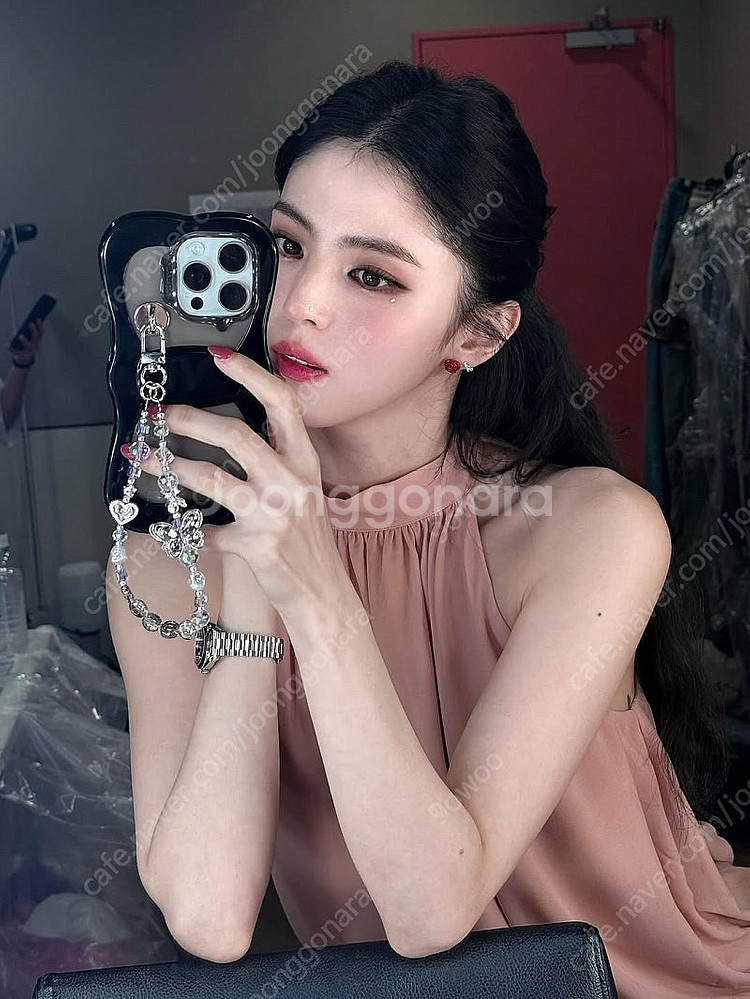 [정품] 아이폰 14프로 그래그 리본 케이스 한소희 케...--2