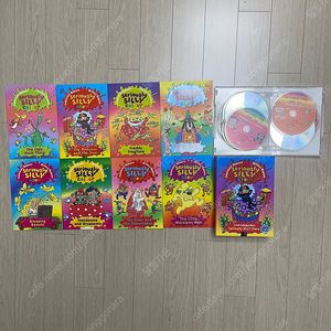 시리어슬리 실리 스토리 컬러 8권+오디오cd 세트 택포 40,000원