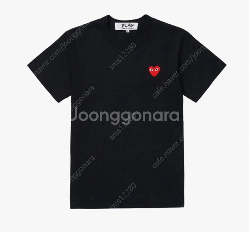 새상품 정품)꼼데가르송 반팔 티셔츠행사할인특가!! 한정...--5