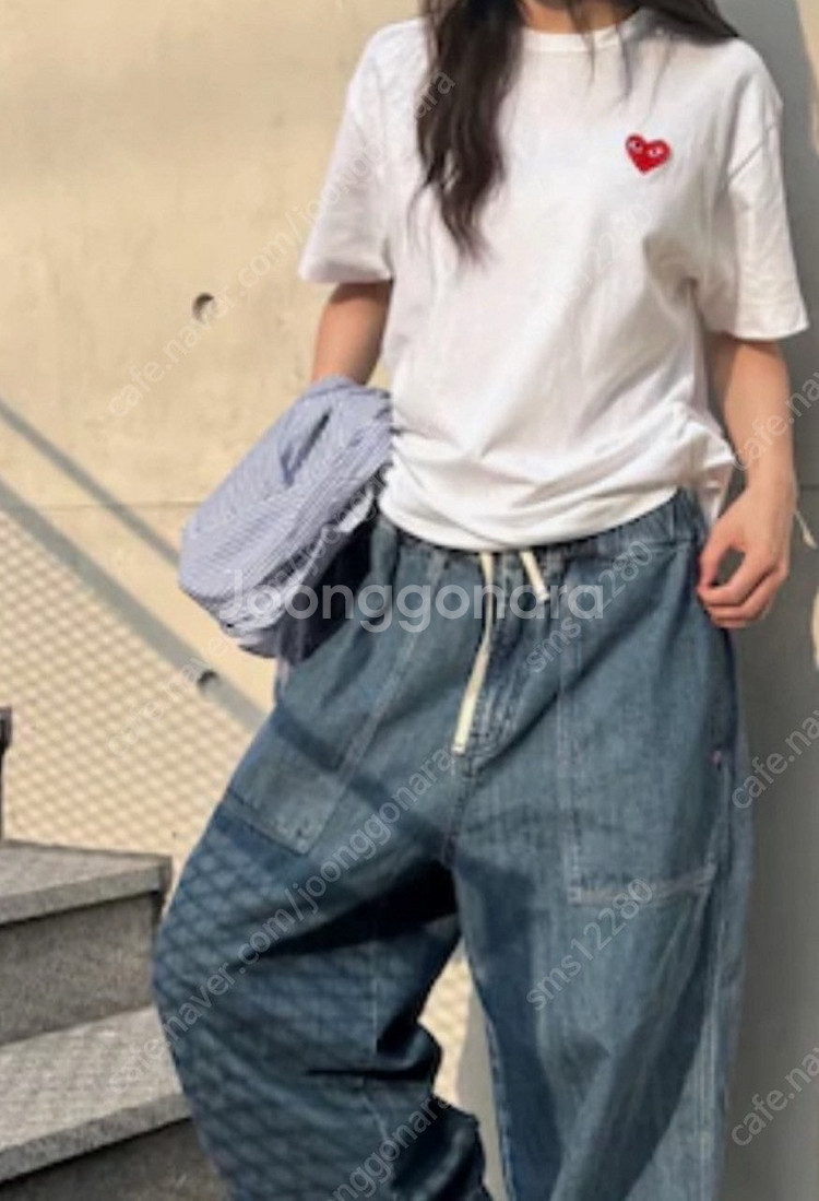 새상품 정품)꼼데가르송 반팔 티셔츠행사할인특가!! 한정...--8