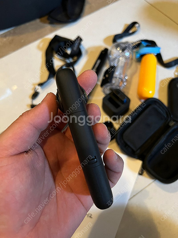 인스타360 one X + 추가 배터리 + 인비저블스틱...--5