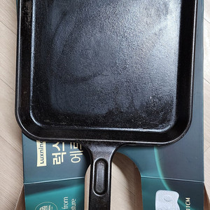 롯지 프로로직 무쇠 사각 그리들 12인치 30cm
