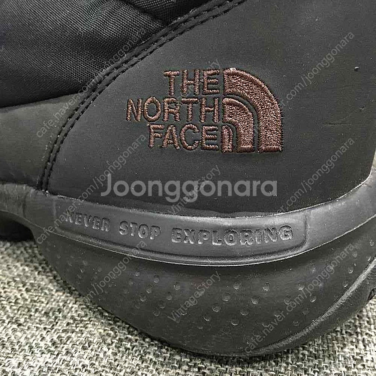 노스페이스 남성 블랙 부띠 구스다운 패딩부츠 NZS99...--8