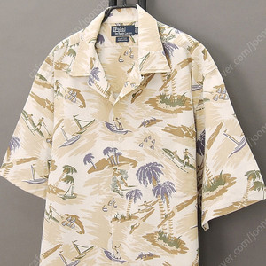 Polo Ralph Lauren 90's CLAYTON 폴로랄프로렌 클레이튼 하와이안셔츠M 105 알로하셔츠 폴로 빈티지 하와이언셔츠