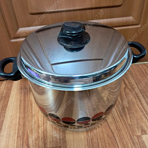 휘슬러 곰솥 10리터 찜기포함 인덕션안됨