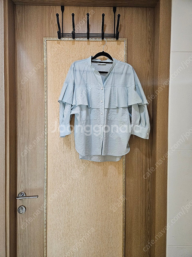 한섬 오즈세컨 프릴 블라우스 /새제품--1