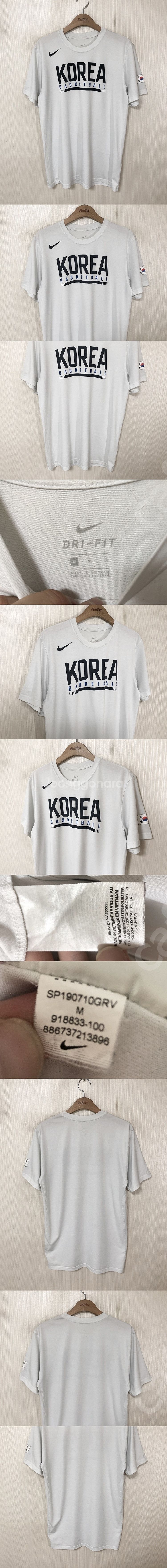 나이키국대 국대KOREA 대한민국농구국대 트레이닝티셔츠...--0