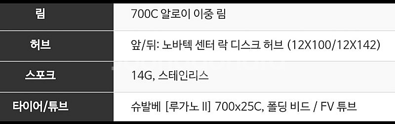 자전거 휠 타이어 세트--1