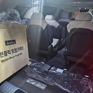 카니발 ka4/ka4 fl 7인승 트렁크 매트