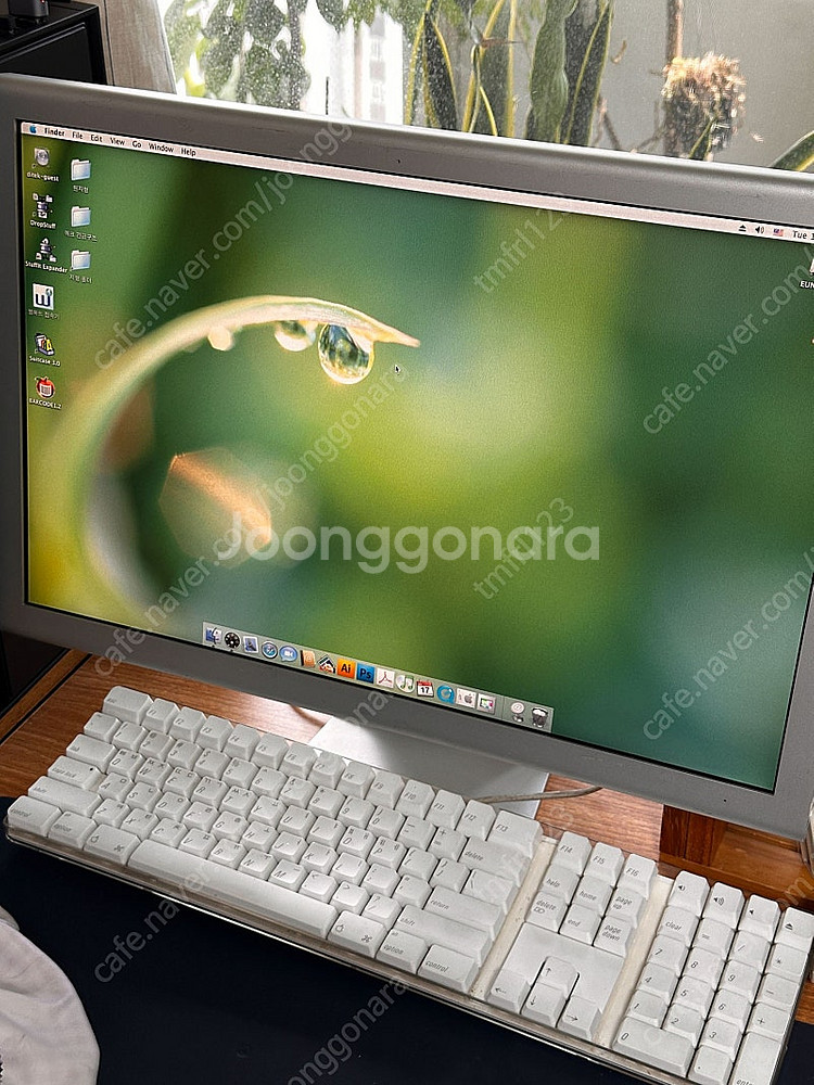 애플 파워맥 G5 + 애플 시네마 디스플레이 20" +...--1