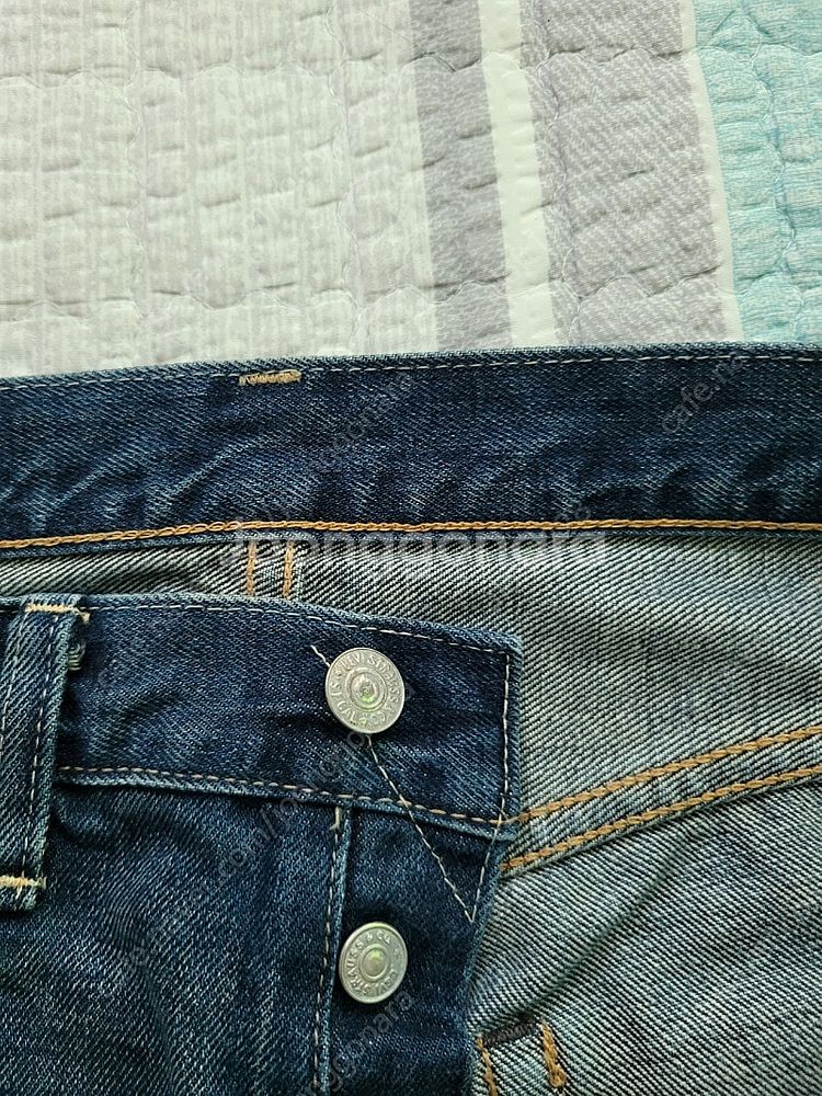 리바이스 재팬 LVC 66501. 빈티지 연청워싱 셀비...--7