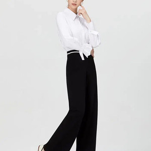 잇미샤 22년 레터링 니트 팬츠 바지 하객룩 올드머니룩 출근룩 결혼식