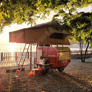 몬스터카라반 언더랜드 2111 + 코보1900 루프탑텐트 (갬핑 카고트레일러)