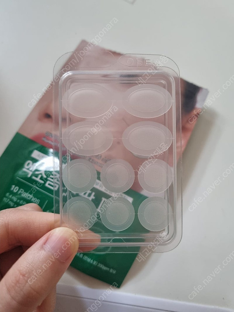 엑소좀 마이크로니들 여드름 스팟 패치 이미지