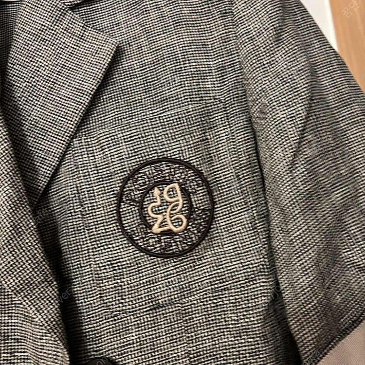 린넨 반팔 자켓 하객룩 출근룩 타임마인랑방스타일 올드머니룩 이미지