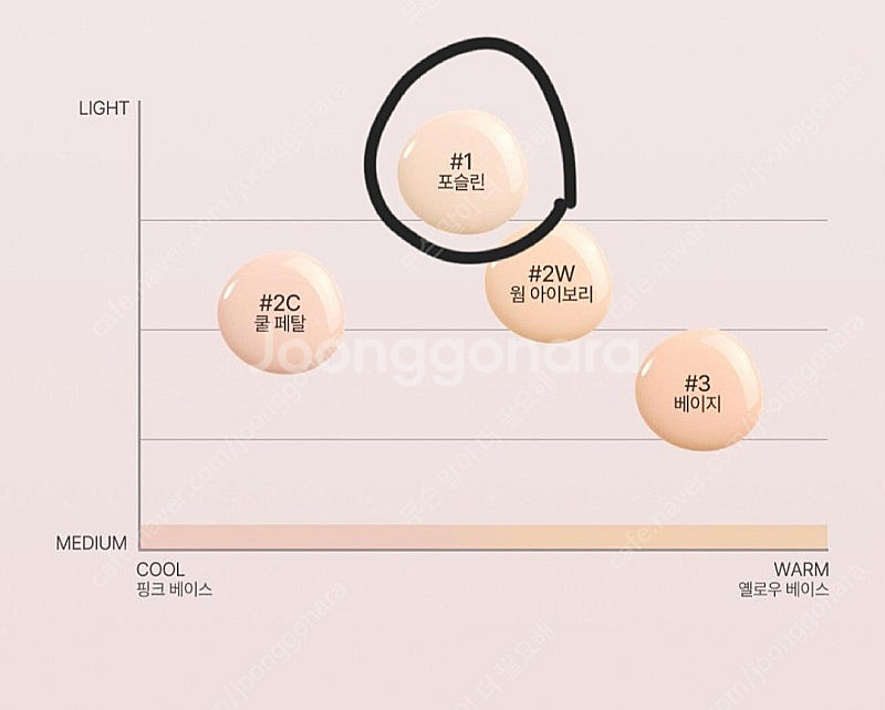 투쿨포스쿨 픽싱 누드 쿠션 1호 포슬린 봄웜 여쿨 갈웜...--1