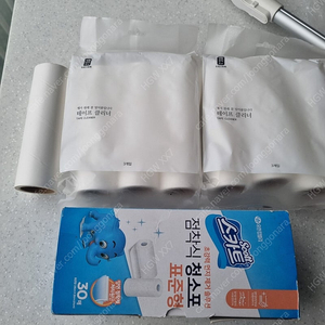 생활공작소 테이프 클리너 리필 8개, 점착식 청소포 몽땅