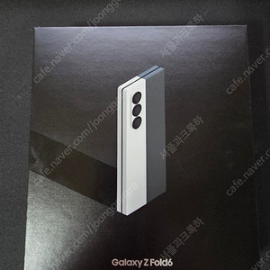 갤럭시Z폴드6 크래프티드 블랙 512GB