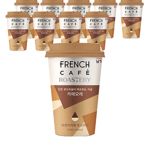 프렌치카페 로스터리 카페오레, 200ml