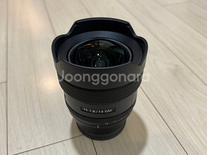 소니 14mm f1.8 GM 광각렌즈 80만원 (하자있...--0