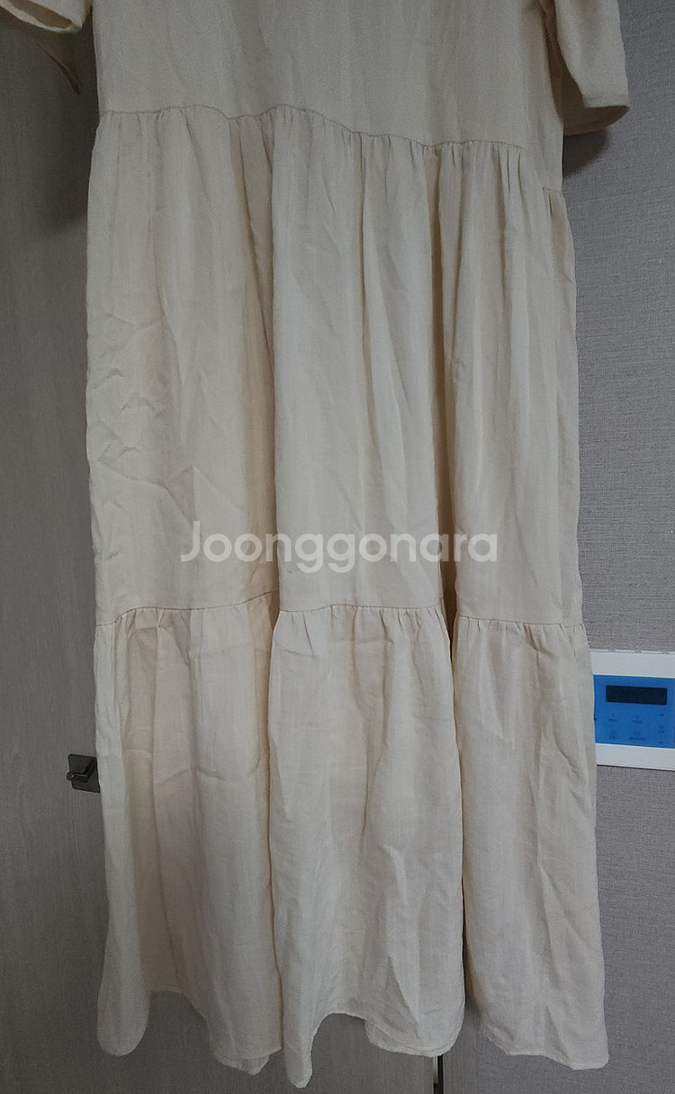 걸스데일리 아이보리 롱 원피스--4