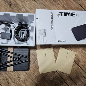ipTIME 아이피타임 와이파이7 유무선 공유기 BE3600M 풀박스 판매. 사진有