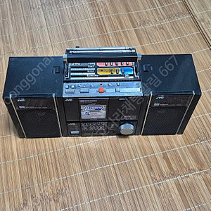 JVC(제이브이씨) PC-RM100JW. 카세트라디오. 카세트플레이어. 워크맨. 마이마이.