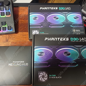 Phanteks 펜택 D30 140mm 리버스 3팩+정방향 1팩+Nexlinq 택포 11만원
