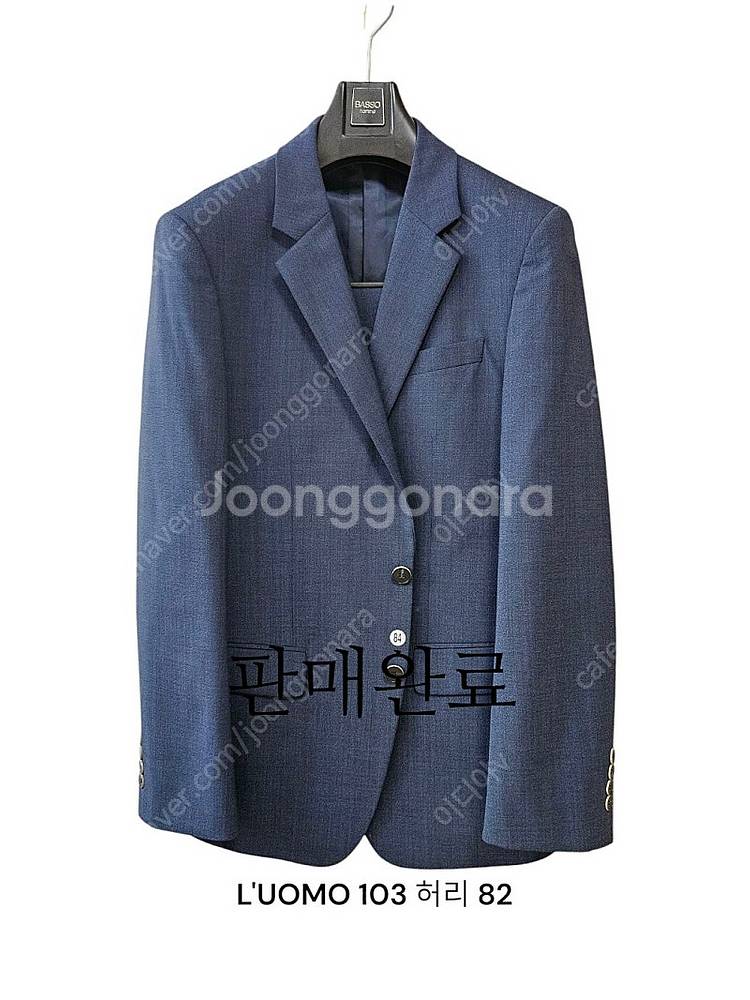 남성 여름 정장세트 #3--2