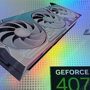 컬러풀 4070ti super 울트라 +@로 4080 super 화이트