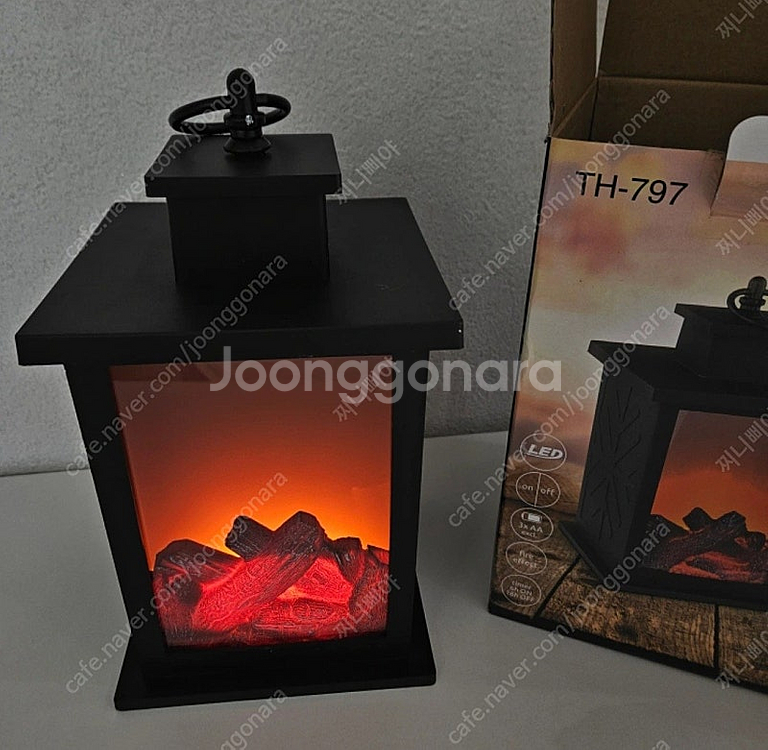 TH-797 벽난로 무드등 불멍 캠핑 랜턴--0