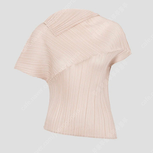 이세이미야케 플리츠플리즈 리프 탑 라이트베이지 F
